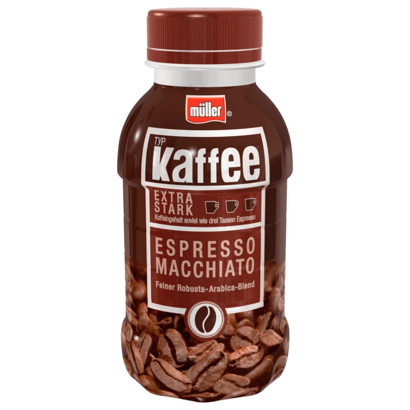 Müller Müllermilch Typ Kaffee Espresso Macchiato 250ml